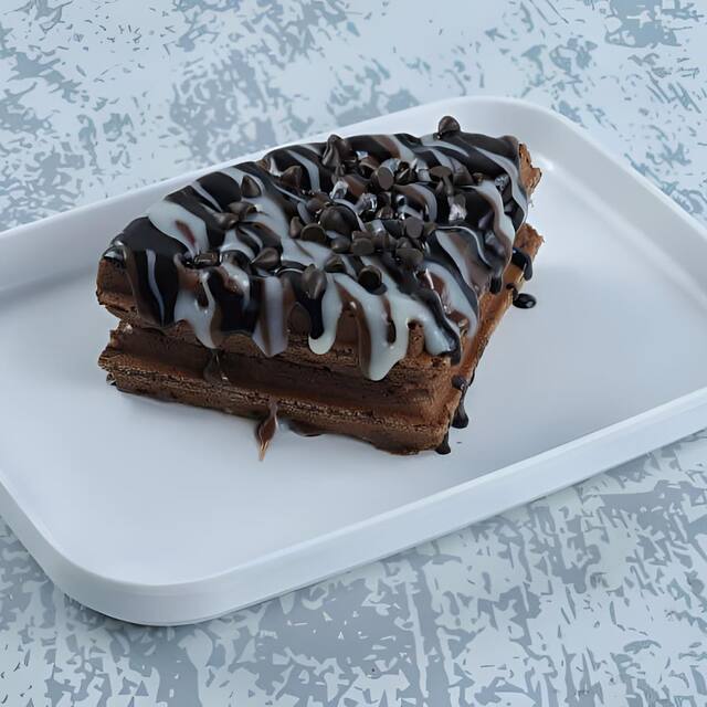 Waffles at Waffee House Mangalore